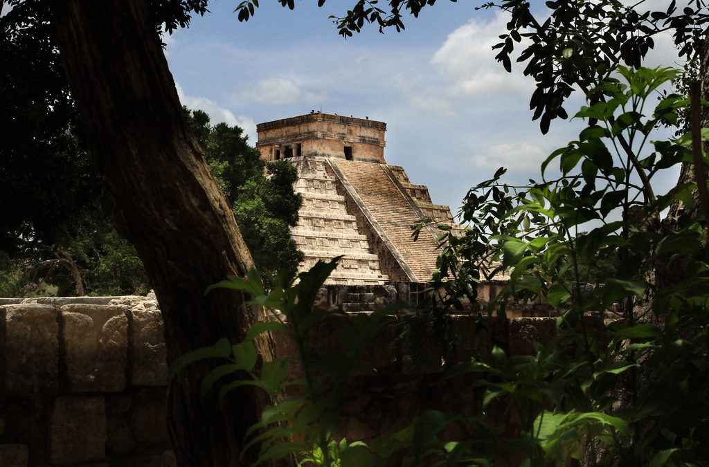 Recorriendo ruinas mayas en la Península de Yucatán